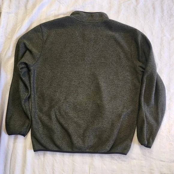 Eddie Bauer Men's Olive Crewneck Sweater - Picture 9 of 9